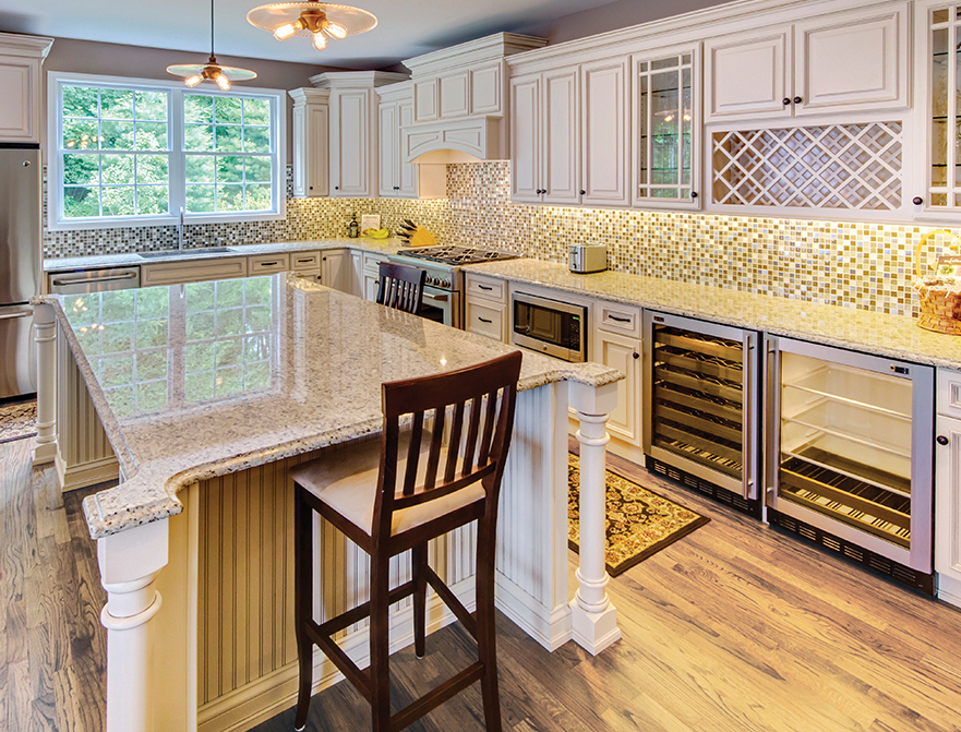 Ivory deals kitchen cabinets